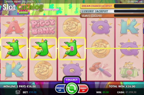 Οθόνη5. Piggy Bank Deluxe Κουλοχέρης