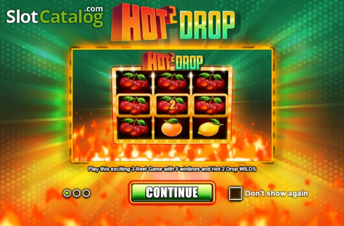 Οθόνη2. Hot 2 Drop Κουλοχέρης