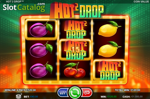 Οθόνη6. Hot 2 Drop Κουλοχέρης