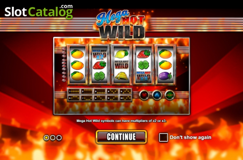 Οθόνη2. Mega Hot Wild Κουλοχέρης