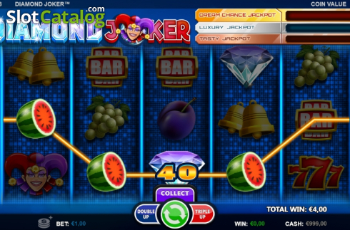 Οθόνη4. Diamond Joker (Games Inc) Κουλοχέρης
