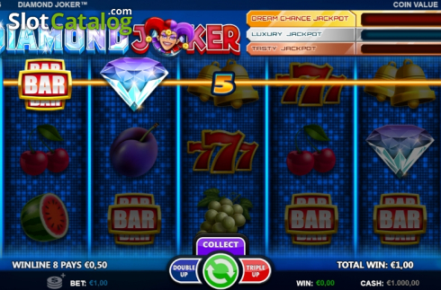 Οθόνη5. Diamond Joker (Games Inc) Κουλοχέρης