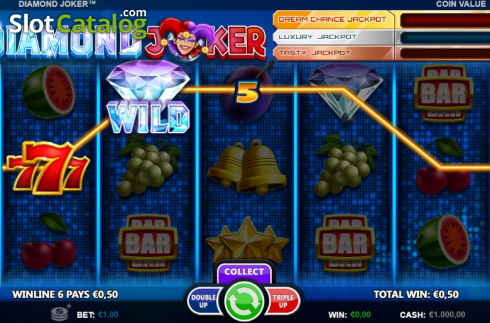 Οθόνη6. Diamond Joker (Games Inc) Κουλοχέρης