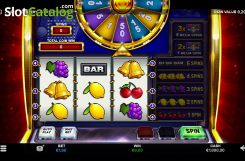 Οθόνη3. Mystery Jackpot Spinner Κουλοχέρης