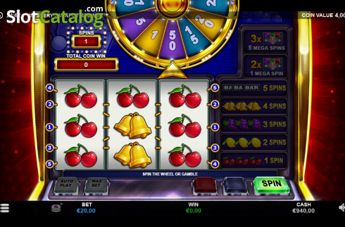 Οθόνη4. Mystery Jackpot Spinner Κουλοχέρης