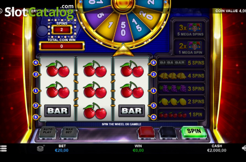 Οθόνη5. Mystery Jackpot Spinner Κουλοχέρης