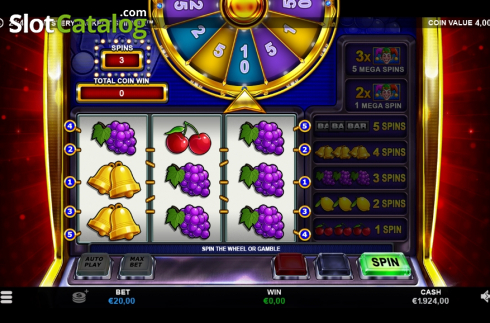 Οθόνη6. Mystery Jackpot Spinner Κουλοχέρης
