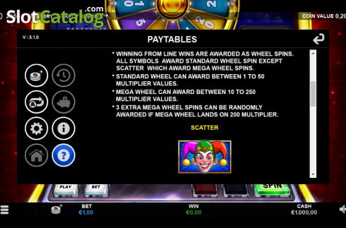 Οθόνη8. Mystery Jackpot Spinner Κουλοχέρης