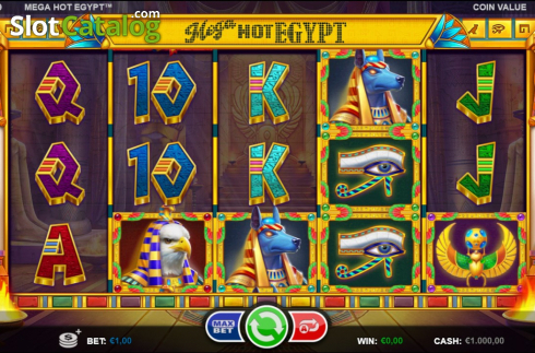 Οθόνη2. Mega Hot Egypt Κουλοχέρης