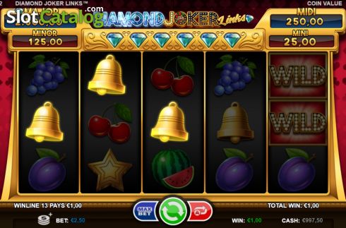 Οθόνη3. Diamond Joker Links Κουλοχέρης 