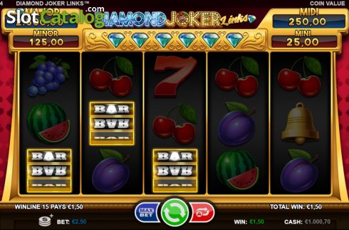 Οθόνη5. Diamond Joker Links Κουλοχέρης 