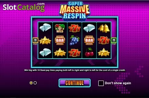 Οθόνη2. Super Massive Respin Κουλοχέρης