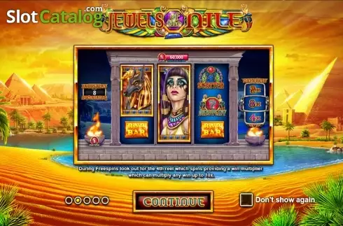 Οθόνη3. Jewels of the Nile (Slot Factory) Κουλοχέρης