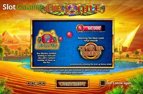 Οθόνη4. Jewels of the Nile (Slot Factory) Κουλοχέρης