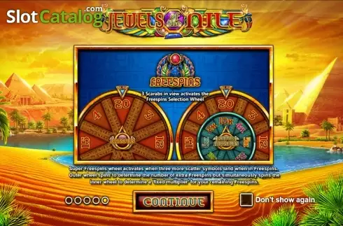 Οθόνη6. Jewels of the Nile (Slot Factory) Κουλοχέρης