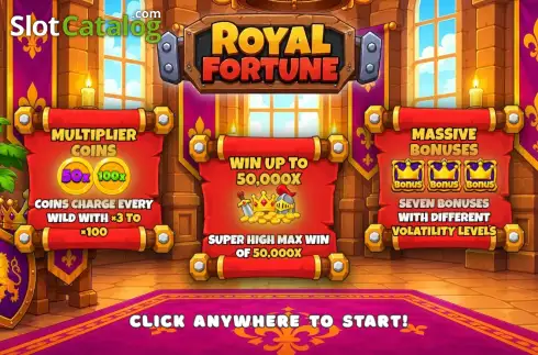 Οθόνη2. Royal Fortune Κουλοχέρης