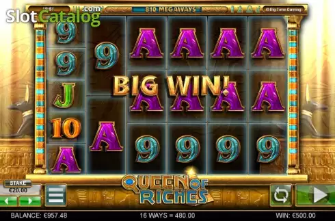 Μεγάλη νίκη. Queen of Riches Κουλοχέρης