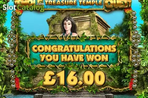 Κερδίστε παρουσίαση. Temple Quest Κουλοχέρης