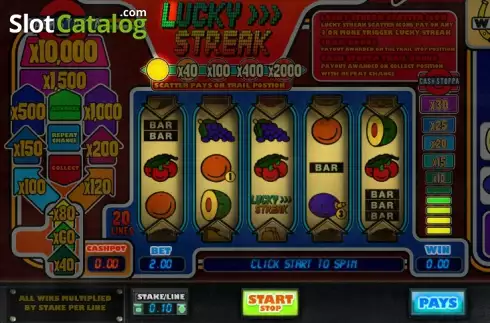 Ροδέλες. Lucky Streak (Big Time Gaming) Κουλοχέρης