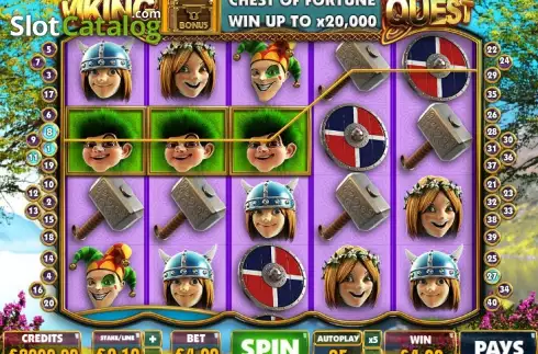 Ροδέλες. Viking Quest Κουλοχέρης 
