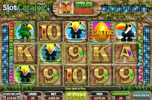 Νίκη. Feathered Frenzy Slot Κουλοχέρης