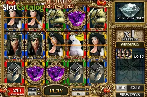 Νίκη. Tumblin' Treasures Κουλοχέρης