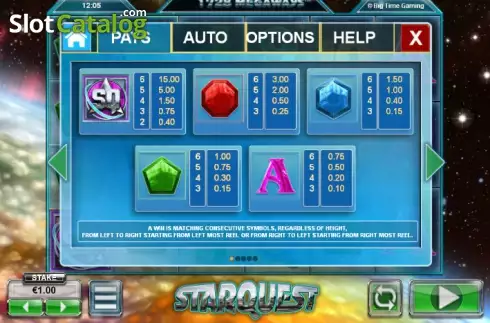 Πίνακας πληρωμών 1. StarQuest Κουλοχέρης