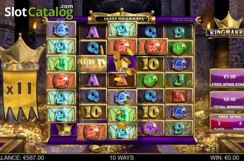 Οθόνη5. Kingmaker (Big Time Gaming) Κουλοχέρης