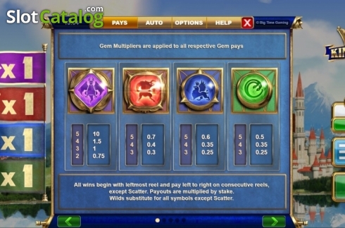 Οθόνη6. Kingmaker (Big Time Gaming) Κουλοχέρης