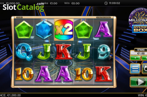 Οθόνη3. Who Wants to Be a Millionaire Mystery Box Κουλοχέρης