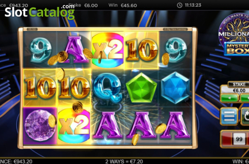 Οθόνη8. Who Wants to Be a Millionaire Mystery Box Κουλοχέρης
