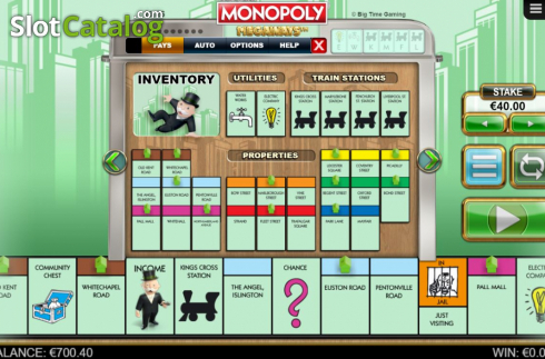 Οθόνη8. Monopoly Megaways Κουλοχέρης