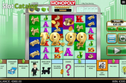 Οθόνη4. Monopoly Megaways Κουλοχέρης