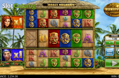 Οθόνη2. Survivor Megaways Κουλοχέρης 