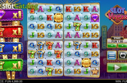 Οθόνη3. Slot Vegas Megaquads Κουλοχέρης