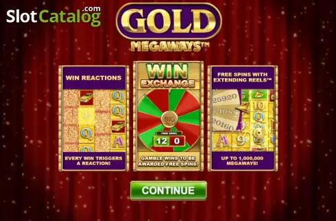 Οθόνη2. Gold Megaways Κουλοχέρης