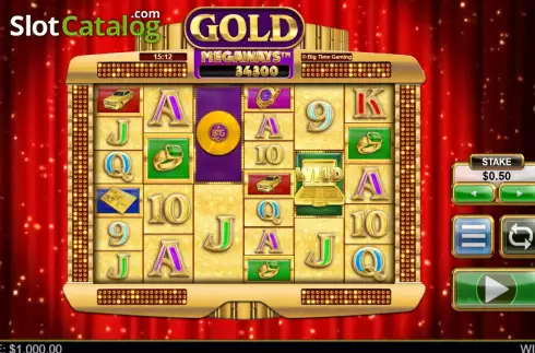 Οθόνη3. Gold Megaways Κουλοχέρης