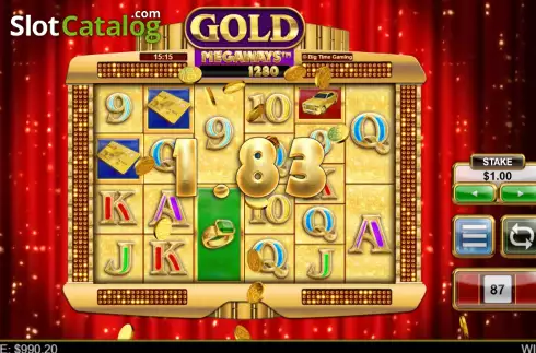 Οθόνη4. Gold Megaways Κουλοχέρης