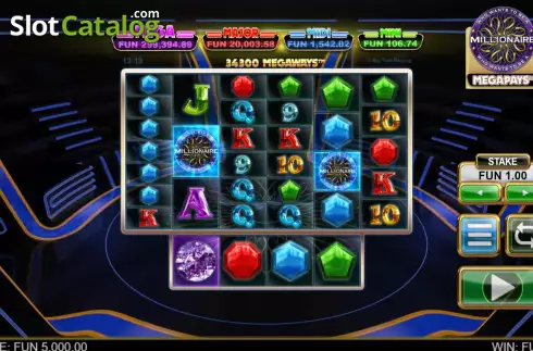 Οθόνη3. Who Wants To Be A Millionaire Megapays Κουλοχέρης