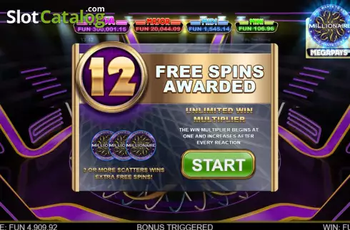 Οθόνη8. Who Wants To Be A Millionaire Megapays Κουλοχέρης