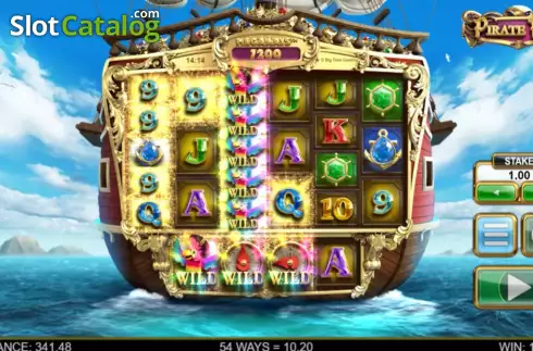 Οθόνη4. Pirate Pays Megaways Κουλοχέρης