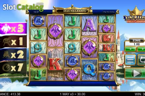 Οθόνη4. Kingmaker Fully Loaded Megaways Κουλοχέρης 