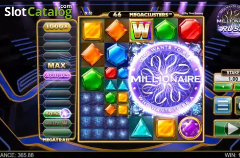 Οθόνη3. Millionaire Rush Κουλοχέρης 