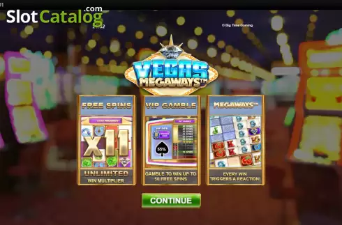 Οθόνη2. Vegas Megaways Κουλοχέρης