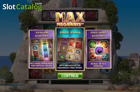 Οθόνη2. Max Megaways Κουλοχέρης