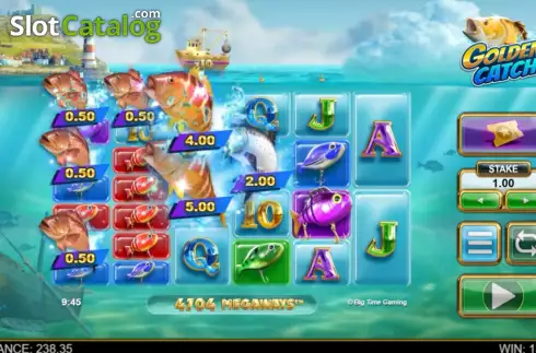 Οθόνη5. Golden Catch Κουλοχέρης 