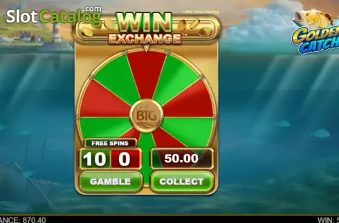 Οθόνη9. Golden Catch Κουλοχέρης 