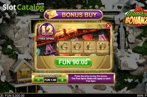 Οθόνη5. Christmas Bonanza Κουλοχέρης