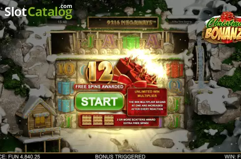 Οθόνη6. Christmas Bonanza Κουλοχέρης