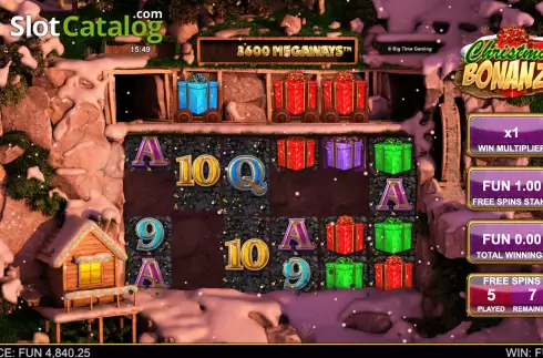 Οθόνη7. Christmas Bonanza Κουλοχέρης